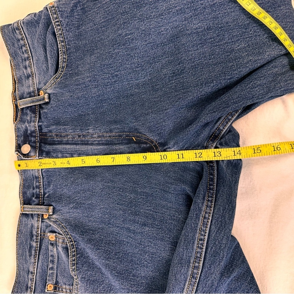 Levi's 550 Men's Jeans Size 38/30 Medium Blue Wash Straight Leg Cotton Classic - Picture 6 of 10